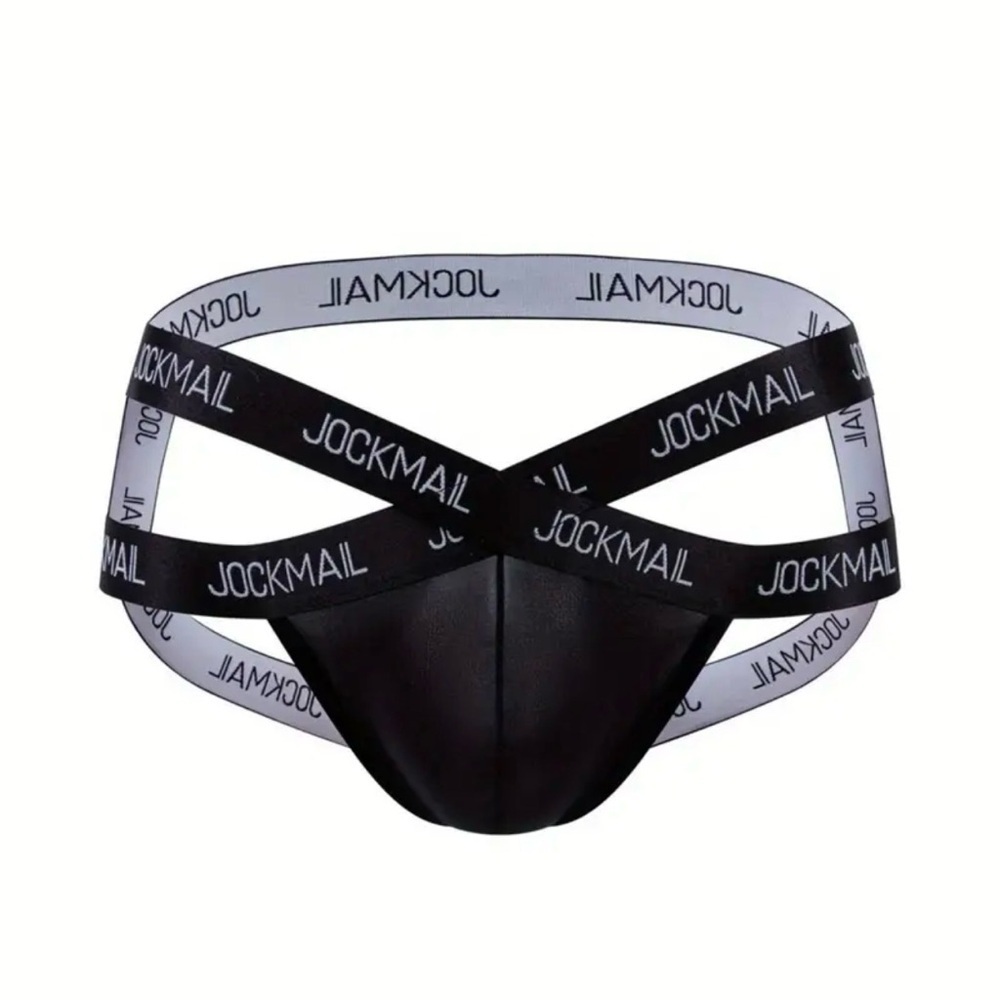 Black Strappy Men's Underwear
